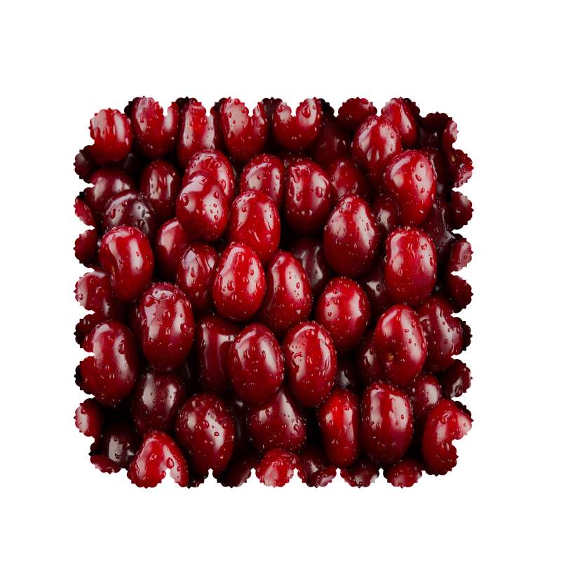 رومیزی طرح آلبالو کد 6345B