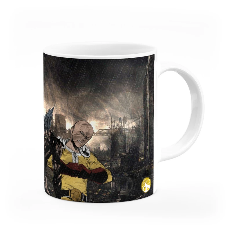 ماگ هومرو طرح انیمه مرد تک مشتی One Punch Man مدل MG2283