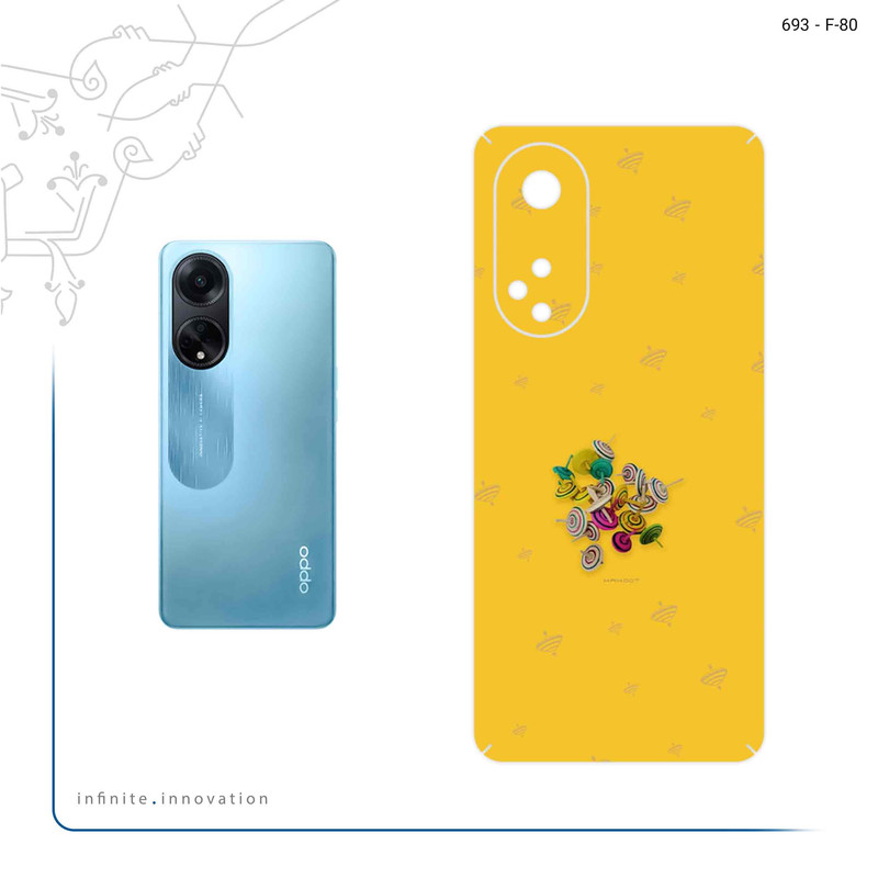 برچسب پوششی ماهوت مدل Nostalgic whirligig مناسب برای گوشی موبایل اپو A98