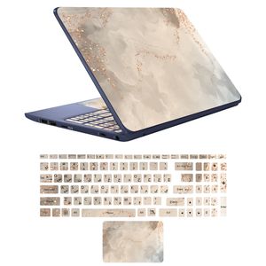 نقد و بررسی استیکر لپ تاپ مدل marbel کد 7 مناسب برای لپ تاپ 15 تا 17 اینچ به همراه برچسب حروف فارسی کیبورد توسط خریداران