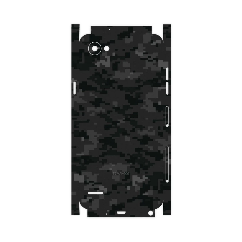برچسب پوششی ماهوت مدل Night-Army-Pixel-FullSkin مناسب برای گوشی موبایل ال جی Q6