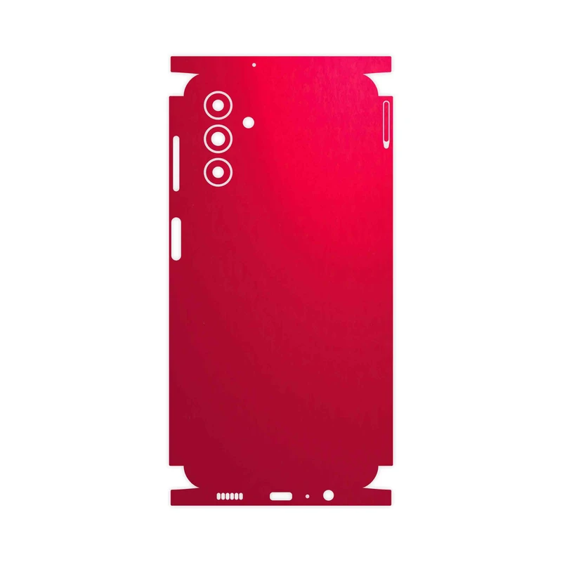 برچسب پوششی ماهوت مدل Matte-Warm-Red-FullSkin مناسب برای گوشی موبایل سامسونگ Galaxy A04s