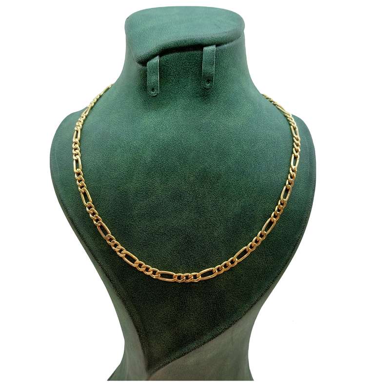 زنجیر طلا 18 عیار مردانه حلما گالری مدل فیگارو زنجیر طلا 18 عیار مردانه حلما گالری مدل فیگارو