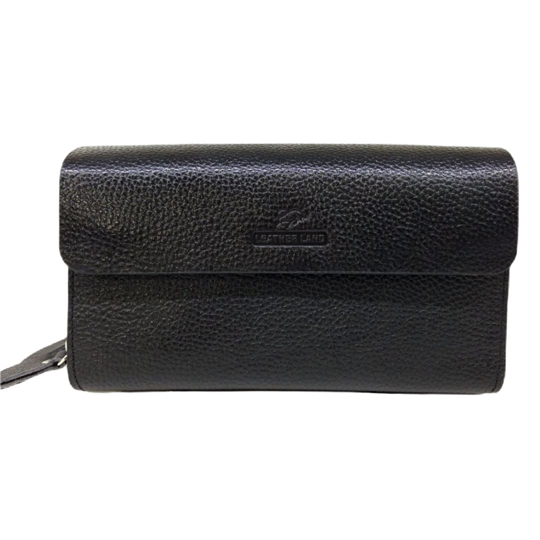 کیف دستی مردانه سرزمین چرم مدل روبرت کد 311074 رنگ مشکی - - 8