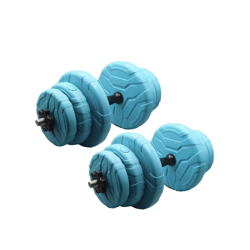دمبل گرد قابل تنظیم وزن 6 کیلوگرم مدل GS-M-113825 بسته دو عددی