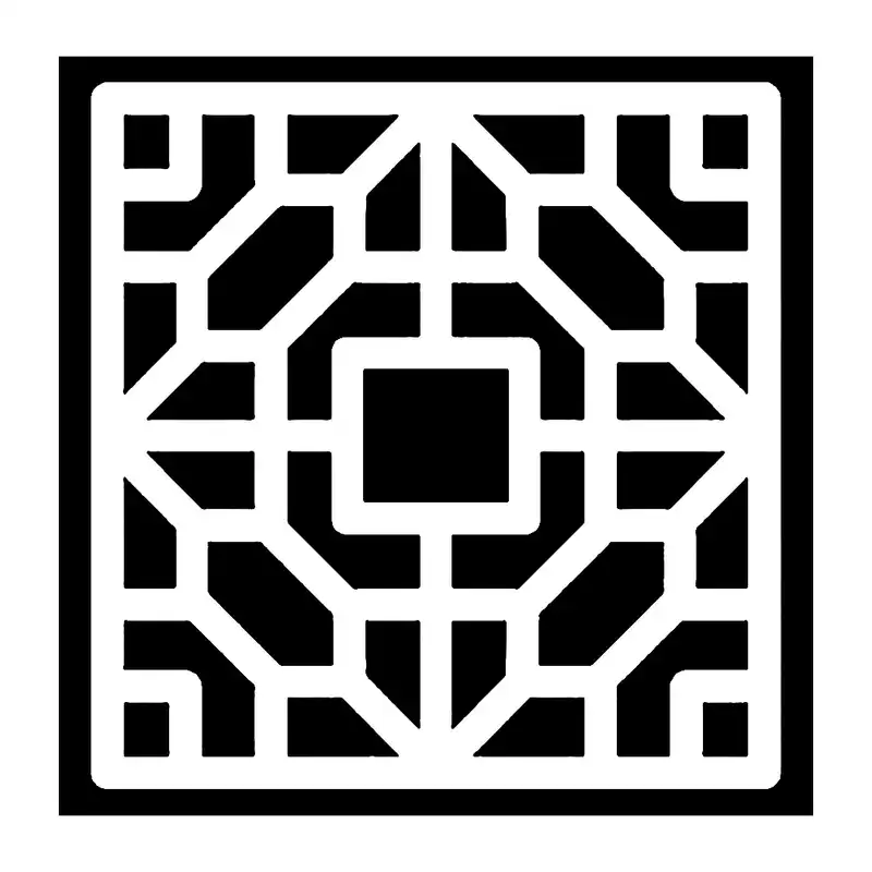 شابلون باتیس آرت طرح تذهیب کد 50-533