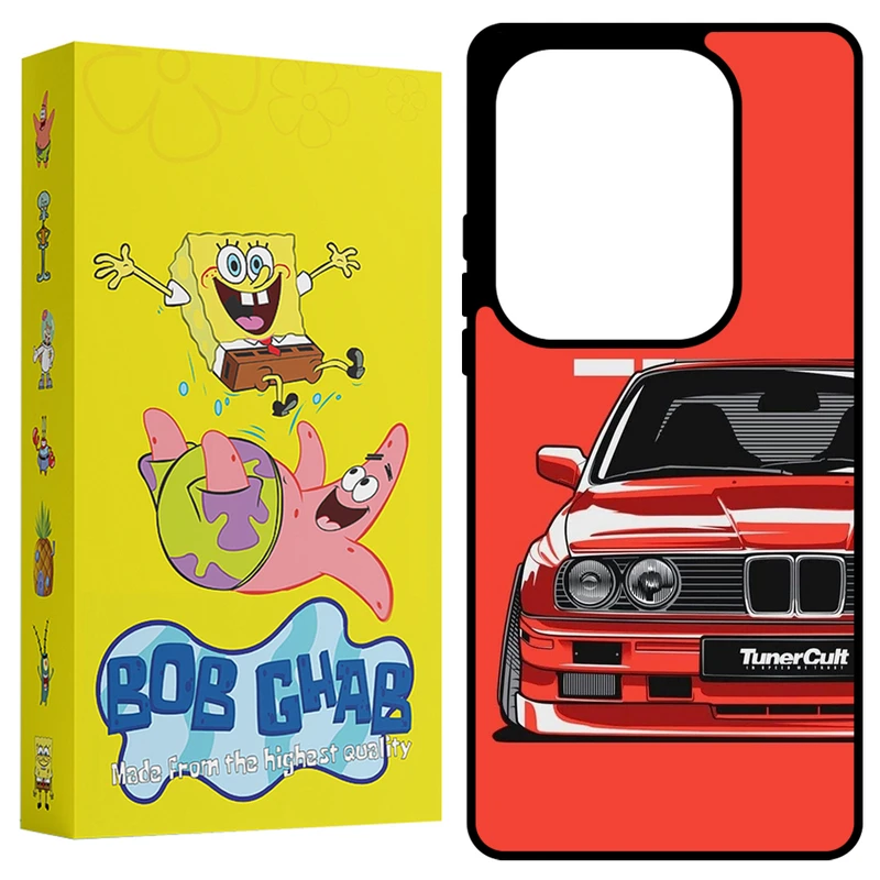 کاور باب قاب طرح ماشین مدل BCPN13P مناسب برای گوشی موبایل شیائومی Redmi Note 13 Pro 4G / Poco M6 Pro 4G