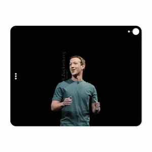 MAHOOT Mark Zuckerberg Cover Sticker for Apple iPad Pro 12.9 GEN 3 2018 A2014
