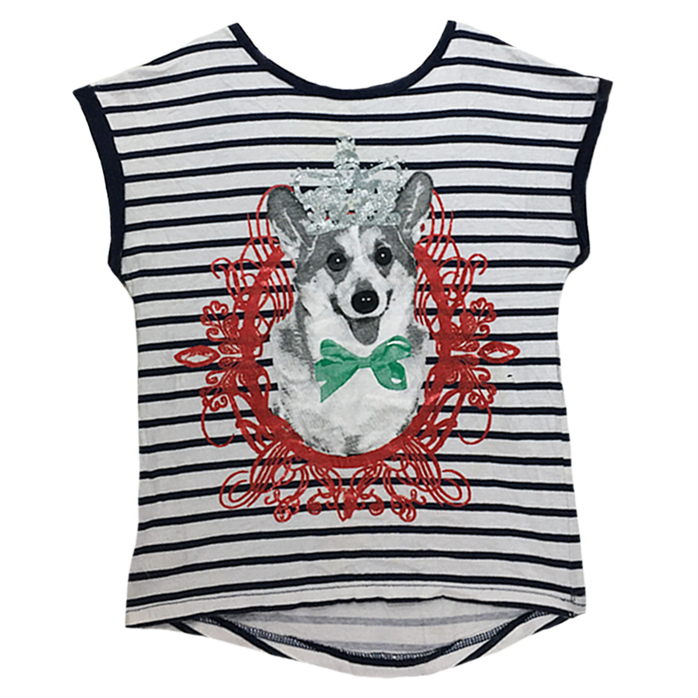 تی شرت آستین کوتاه دخترانه مدل 505312007