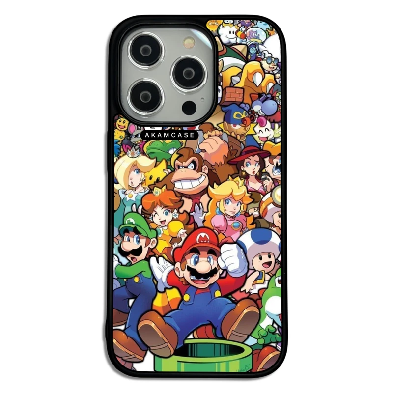 کاور آکام مدل AMC-WA14PRO-SUPER MARIO5 مناسب برای گوشی موبایل اپل iPhone 14 Pro