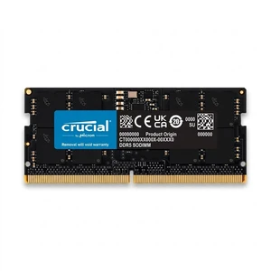 رم لپ تاپ ddr5 تک کاناله 16 گیگابایت 5600 مگاهرتز کروشیال مدل ct16 با تایمینگ cl46