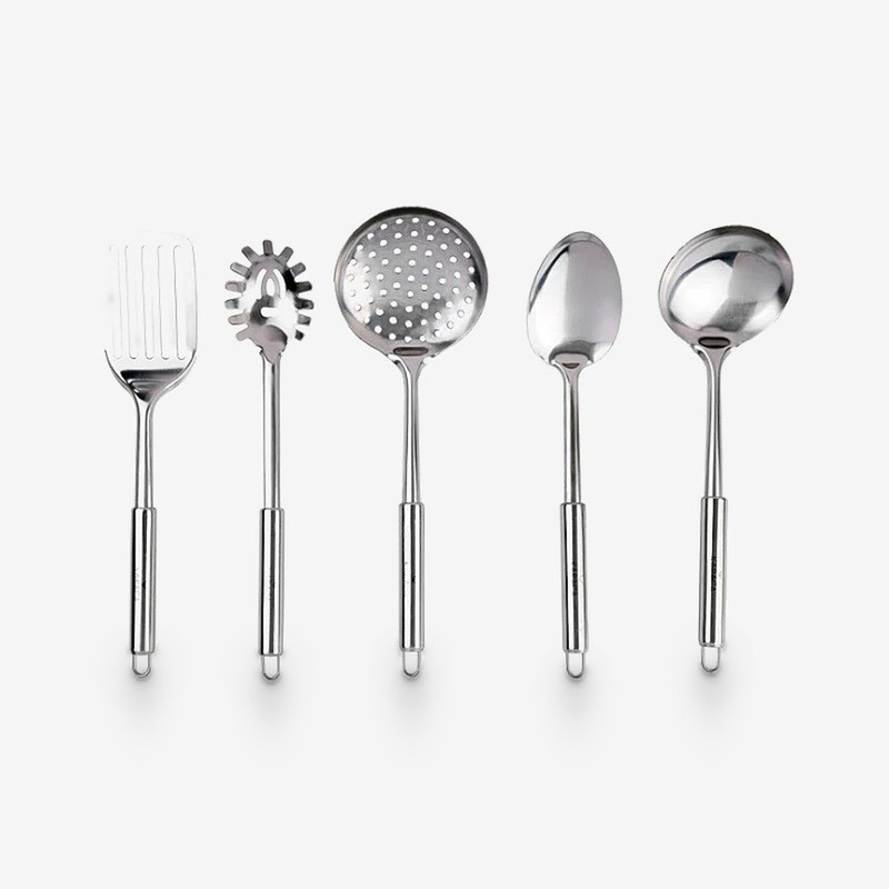 سرویس کفگیر و ملاقه 5 پارچه کاراجا مدل  Chef