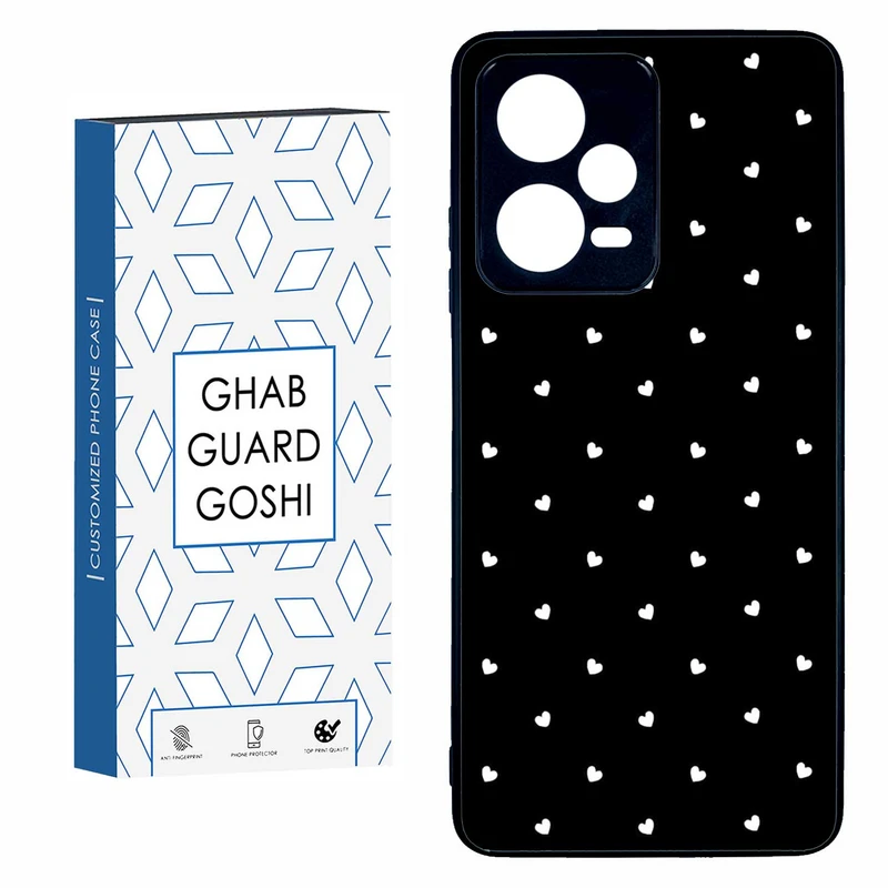 کاور قاب گارد گوشی طرح قلب کد TPU-010 مناسب برای گوشی موبایل شیائومی  REDMI NOTE 12 PRO 5G