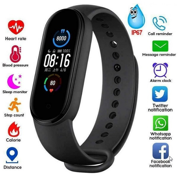 مچ بند هوشمند مدل Bracelet M5