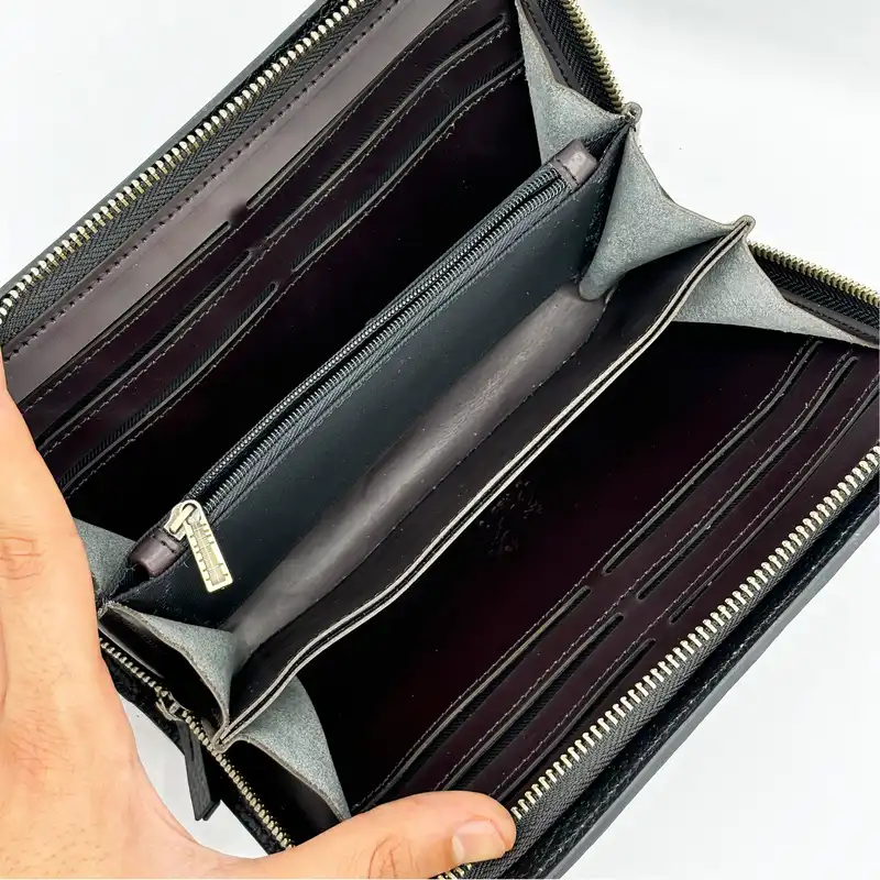 کیف دستی چرم آسو مدل ایوان