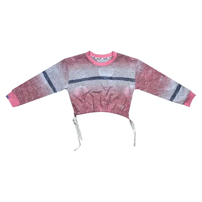 ست سویشرت و شلوار دخترانه بچه زنبور مدل P827-8