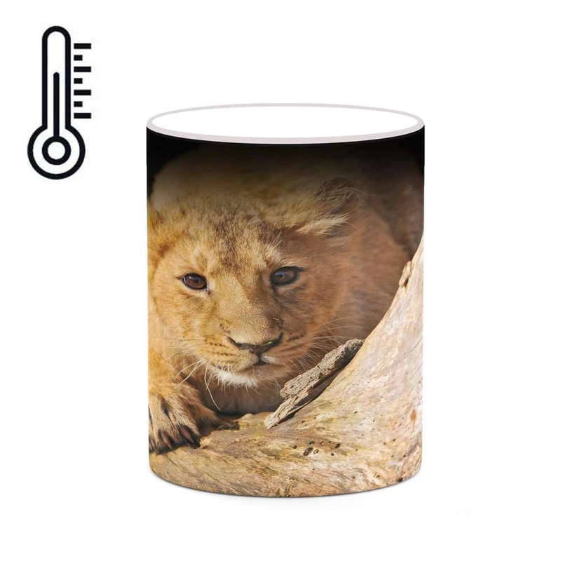 ماگ حرارتی کاکتی مدل شیر کد mgh19217