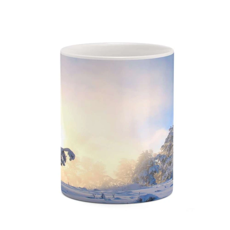 ماگ کاکتی مدل منظره برفی کد mgh18498