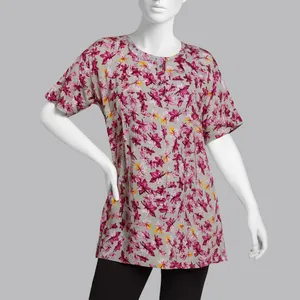 تونیک زنانه ماییلدا مدل برگهای پاییزی کد 5195-8