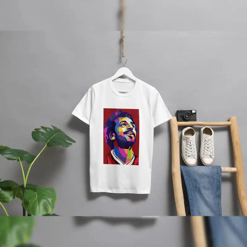 تی شرت آستین کوتاه بچگانه طرح محمد صلاح