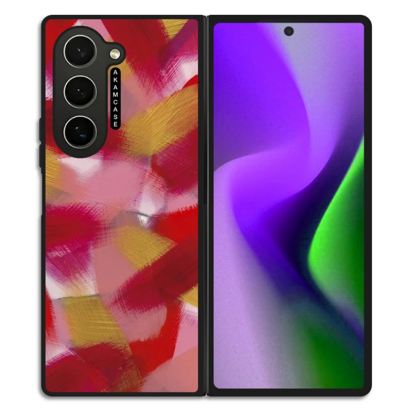 کاور آکام مدل AMC-WSGZFOLD6-WATER COLOR-15 مناسب برای گوشی موبایل سامسونگ Galaxy Z Fold 6