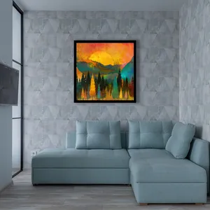 تابلو مدل نقاشی گرم