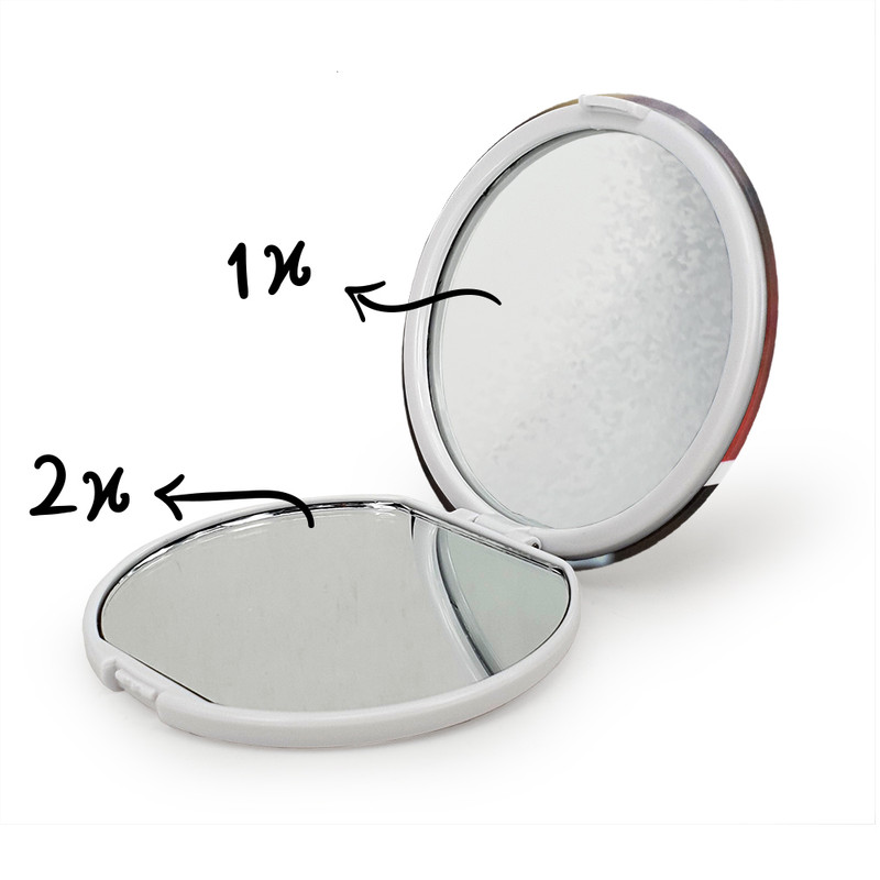 آینه جیبی خندالو طرح هانا بیکر 13دلیل برای اینکه Reasons Why13 مدل تاشو کد 20356