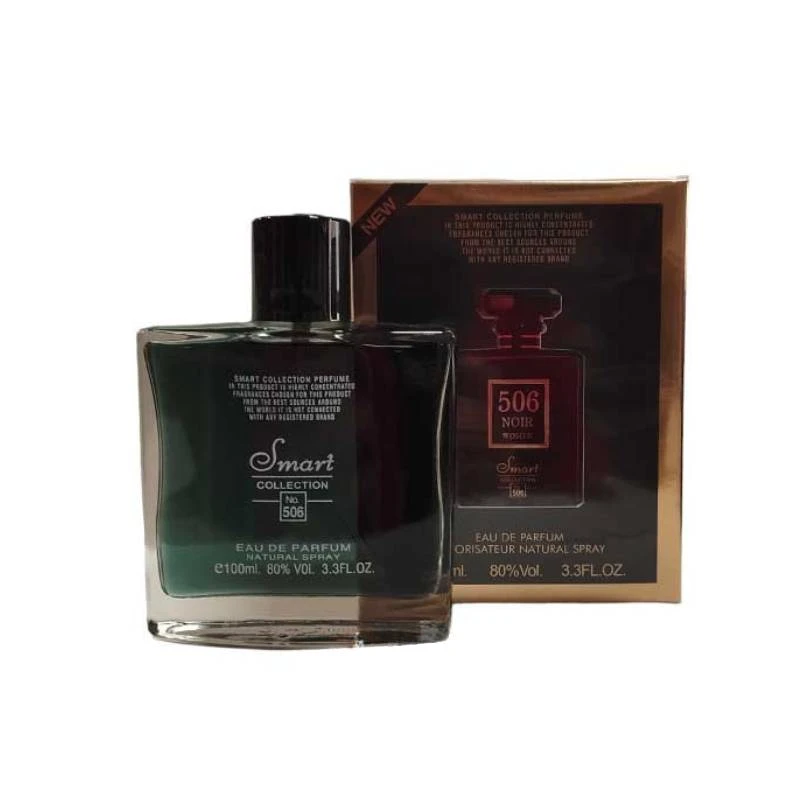 ادوپرفیوم زنانه اسمارت کالکشن مدل 506 با رایحه گرم حجم 100 میلی‌لیتر