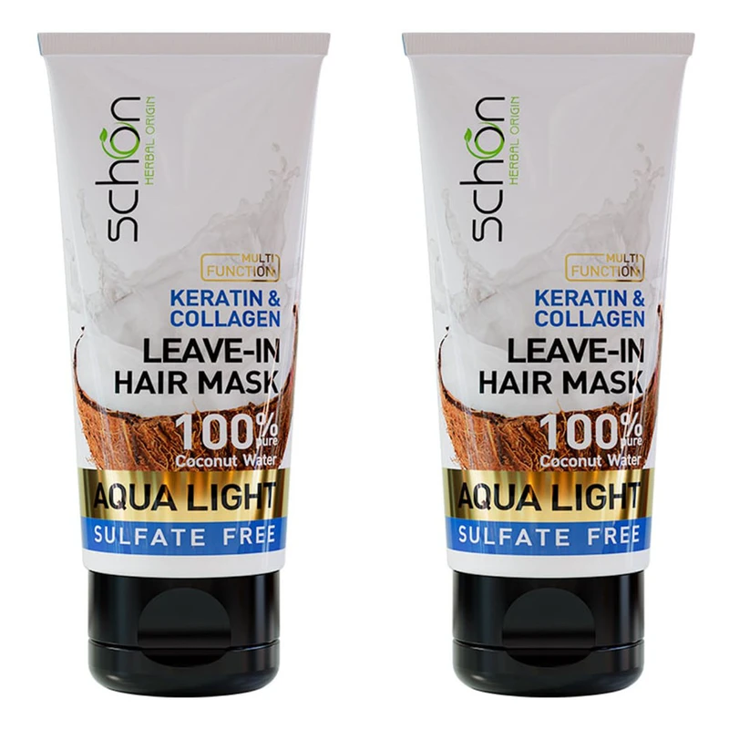 ماسک مو شون مدل AQUA حجم 200 میلی لیتر بسته دو عددی