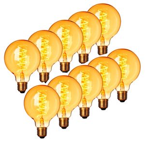 نقد و بررسی لامپ ادیسونی 40 وات مدل تنگستنی G125-S پایه E27 بسته 10 عددی توسط خریداران