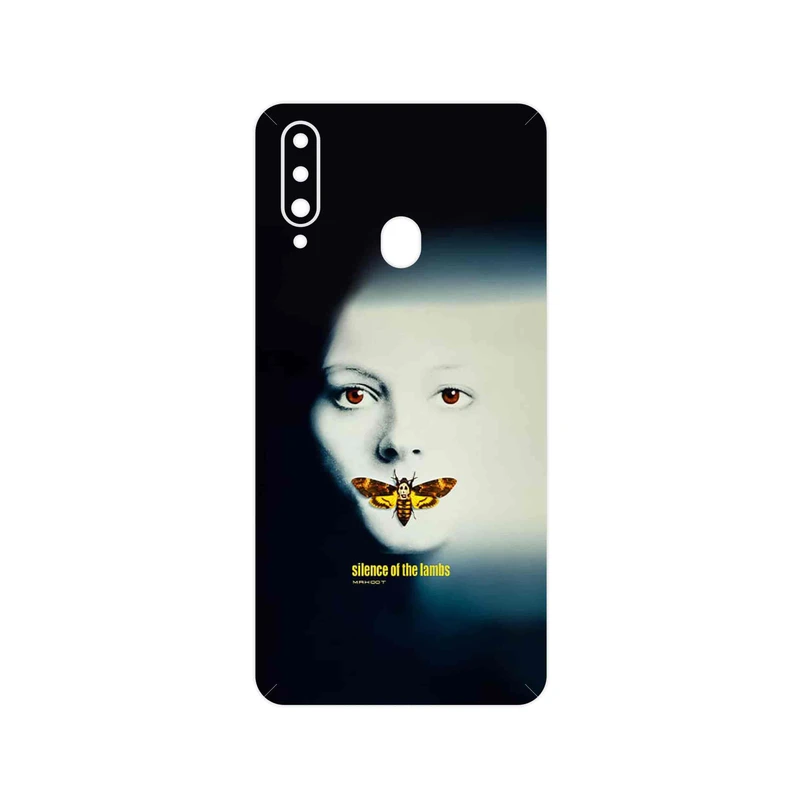 برچسب پوششی ماهوت مدل Silence of the Lambs مناسب برای گوشی موبایل سامسونگ Galaxy A20s
