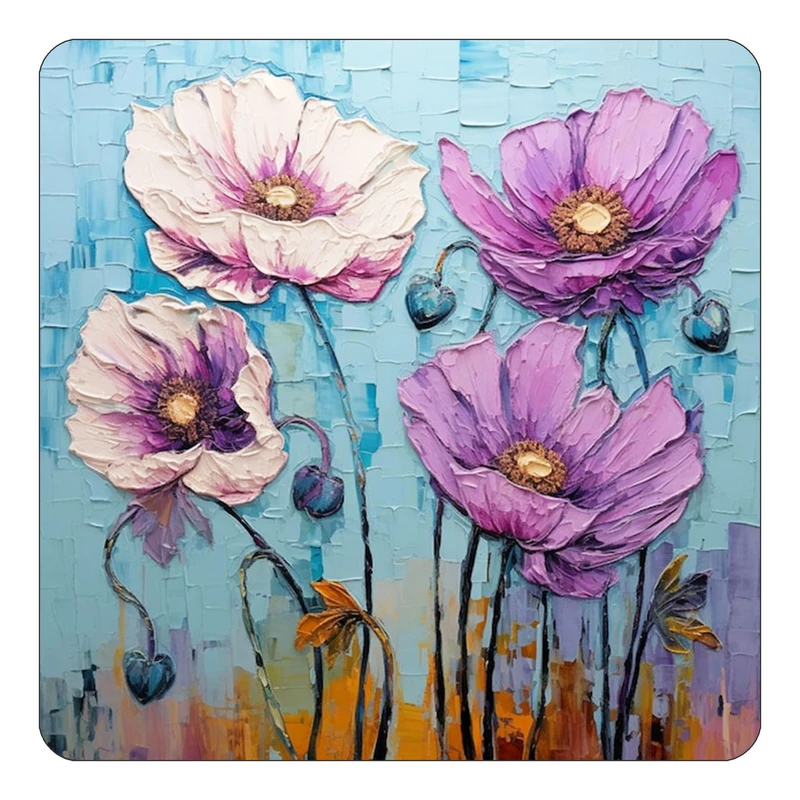 مگنت کاکتی طرح نقاشی رنگ روغن مدل mp69387