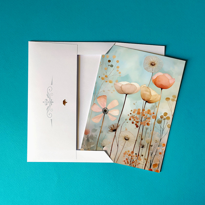 کارت پستال مدل سه بعدی کد CPB2 مجموعه دو عددی