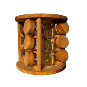 ست جا ادویه دوازده پارچه مدل ce-012 به همراه استند