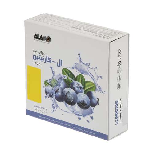 ویال خوراکی ال کارنیتین مایع 1000 آلامو بسته 10 عددی 