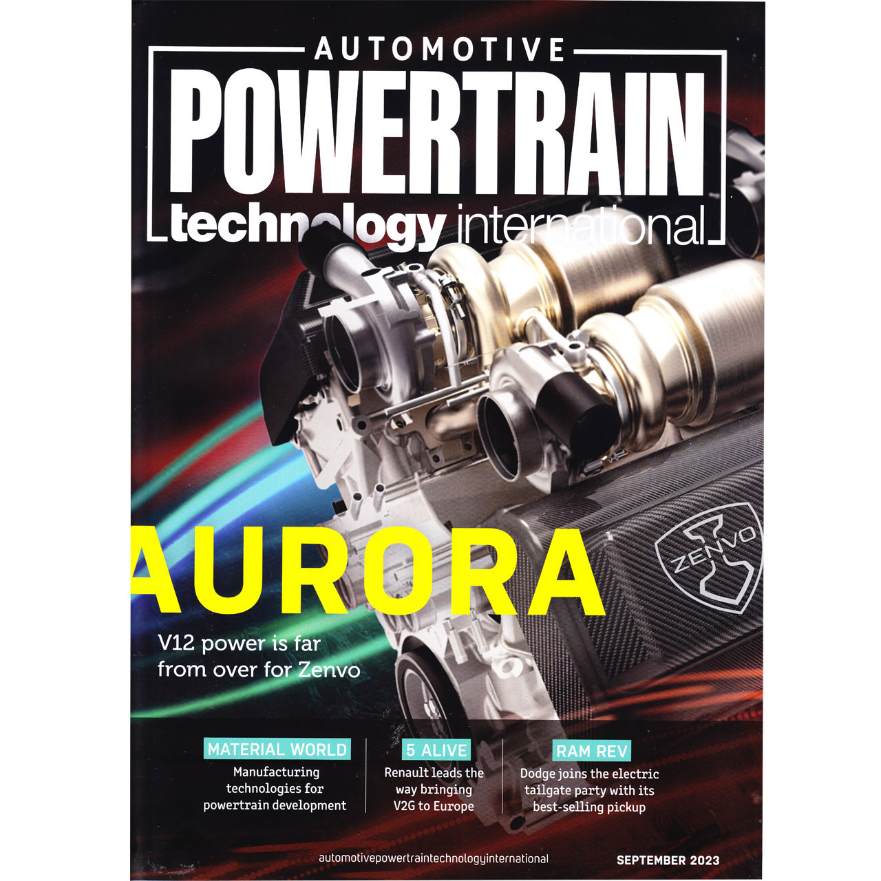 مجله Automotive Powertrain Technology International  سپتامبر 2023