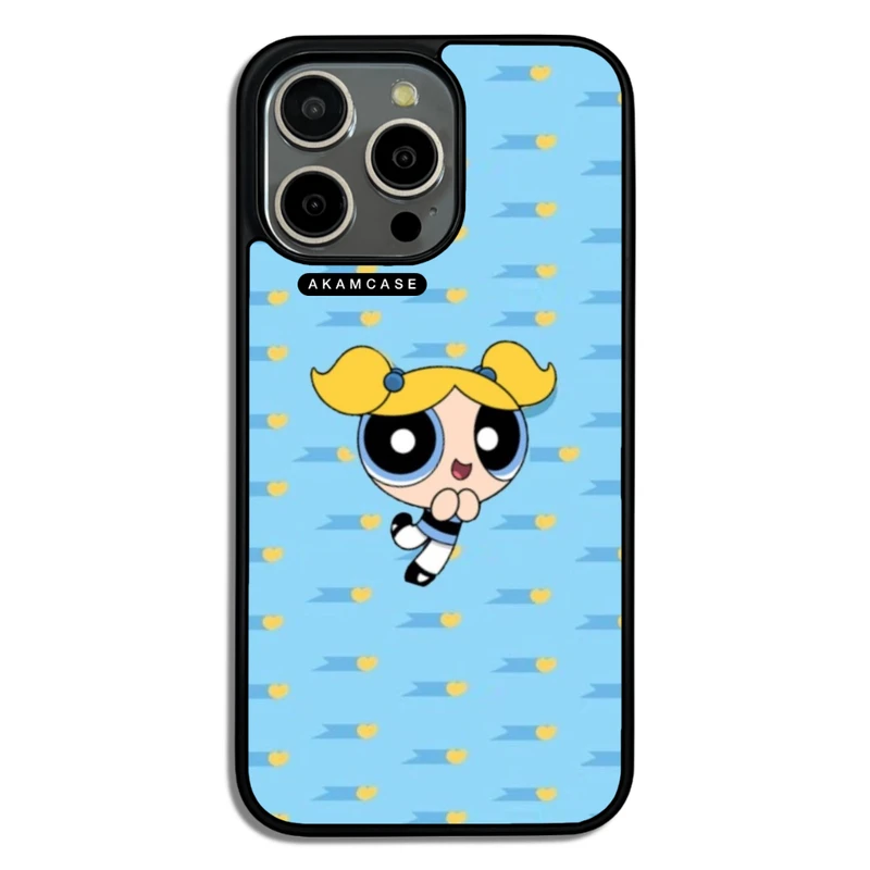 کاور آکام مدل AMCWA15PROMAX-POWERPUFF GIRLS1 مناسب برای گوشی موبایل اپل iPhone 15 Pro Max