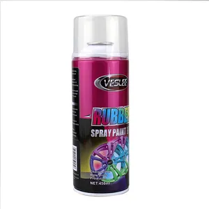  اسپری رنگ مشکی مات رینگ خودرو وسلی مدل V-8090 حجم 450 میلی لیتر 