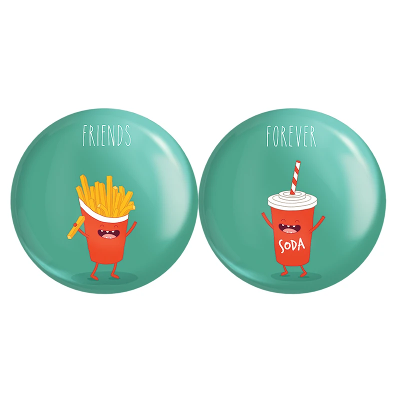 مگنت خندالو مدل بست فرند Best Friends کد A107 مجموعه 2 عددی