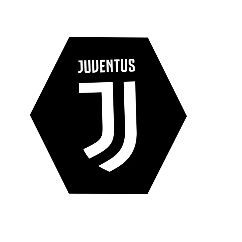 زیر لیوانی مدل شش ضلعی طرح یونتوس کد 01