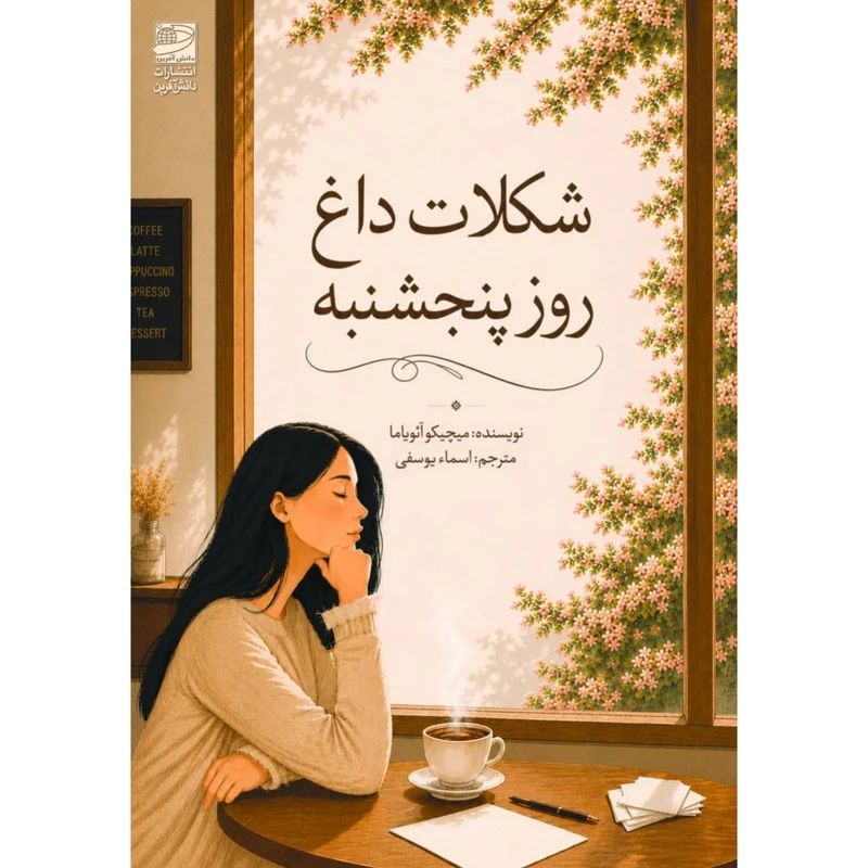 کتاب ﺷﮑﻼت داغ روز ﭘﻨﺠﺸﻨﺒﻪ اثر میچیکو آئویاما ترجمه اسماء یوسفی انتشارات دانش آفرین
