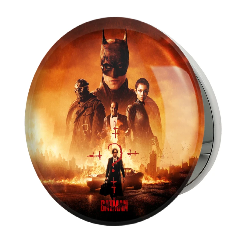 آینه جیبی خندالو طرح بتمن Batman مدل تاشو کد 25831 