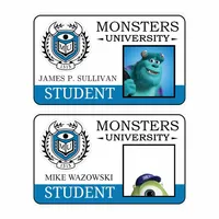 استیکر کارت مدل کارخانه هیولاها کد sn792 مجموعه 2 عددی