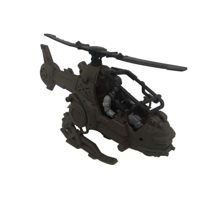 اسباب بازی جنگی مدل هلیکوپتر طرح خلبان مجموعه 7 عددی
