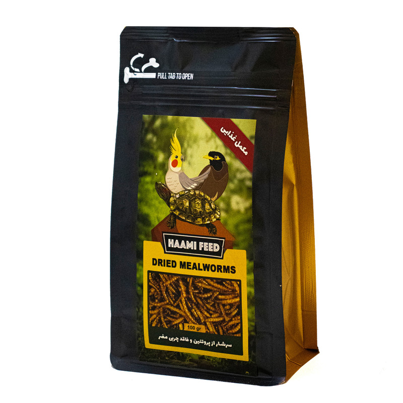 تشویقی پرندگان و خزندگان حامی مدل میلورم وزن 100 گرم