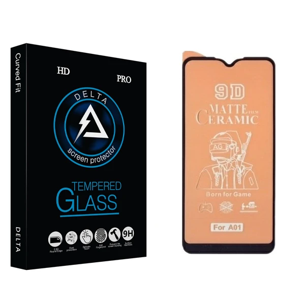 محافظ صفحه نمایش مات دلتا مدل HD مناسب برای گوشی موبایل سامسونگ Galaxy A01