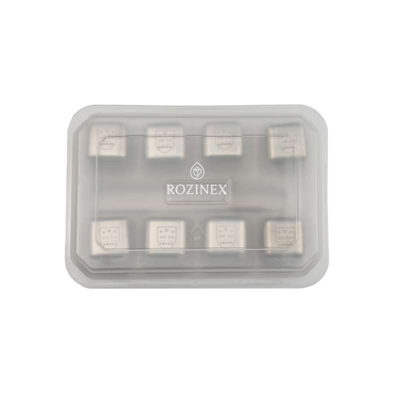 قالب یخ روزينكس کد 12 بسته 8 عددی به همراه انبر