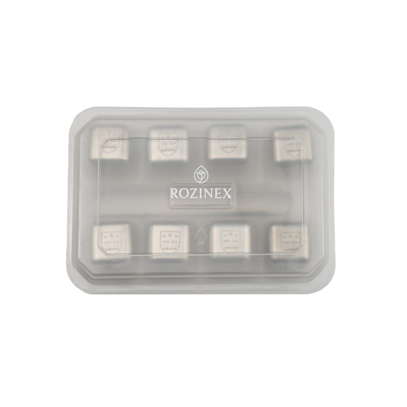 قالب یخ روزينكس کد 12 بسته 8 عددی به همراه انبر