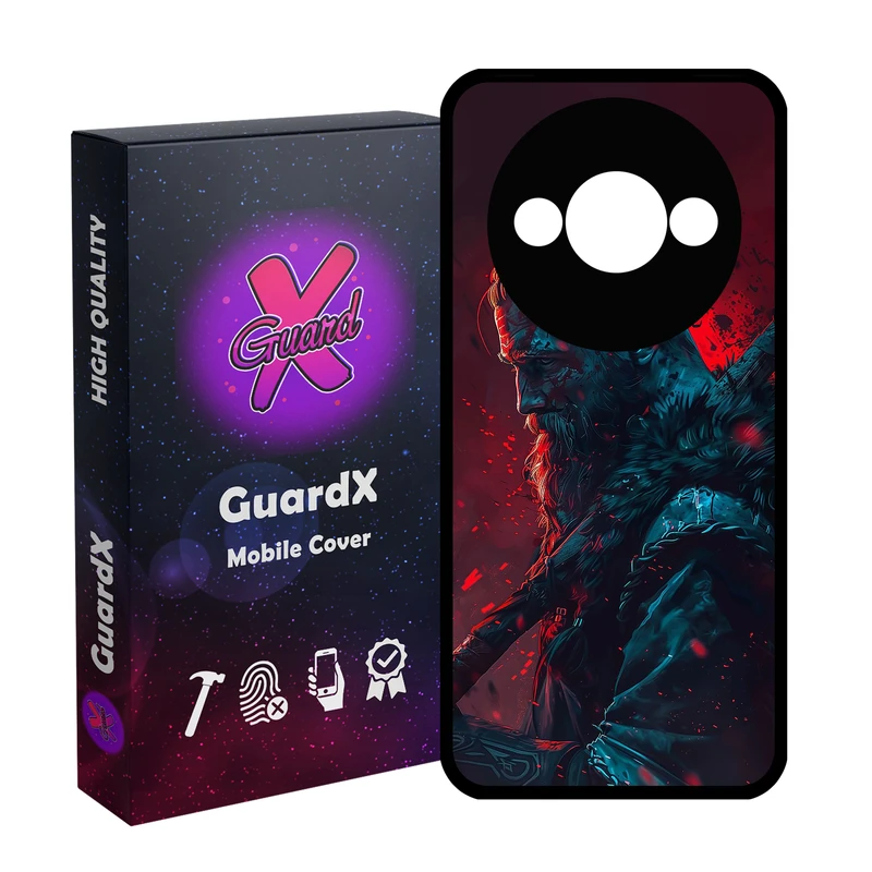 کاور گارد ایکس طرح Viking مدل Glass10723 مناسب برای گوشی موبایل شیائومی Redmi A3 4G/ A3X 4G/ Poco C61