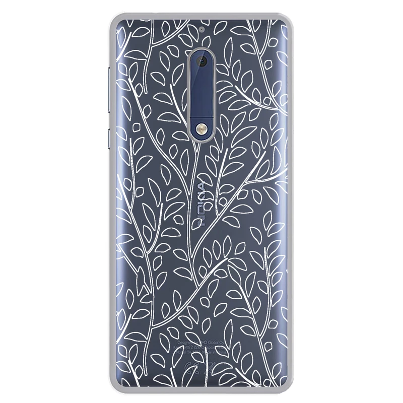 کاور مگافون طرح برگ مدل C45-W مناسب برای گوشی موبایل نوکیا 5